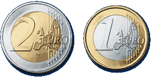 Attenzione alle monete da 1 e 2  euro, ecco cosa può succedere.