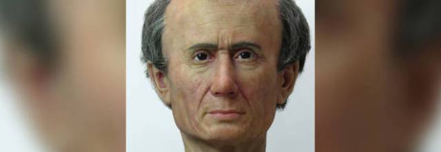 Il vero volto di Giulio Cesare, realizzato in 3 D