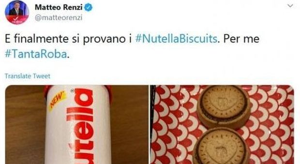 Nutella Biscuits, Matteo Renzi e il mistero della confezione a tubo: ecco il perché-LEGGO➥