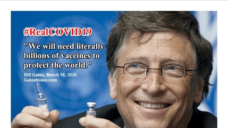 Covid19: ID220 è il progetto criminale di Bill Gates per costringere la popolazione mondiale al microcip➟